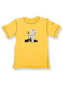 Madonna T-shirt til baby | Citrongul – 100 % organisk bomuld
